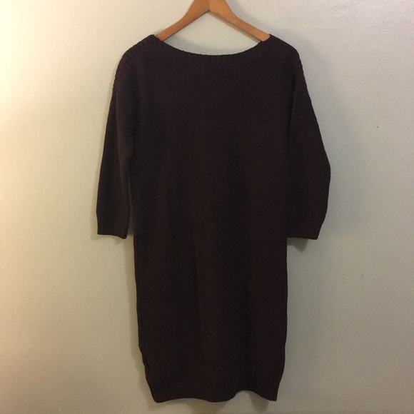 Old Navy Purple Cable Knit Sweater Dress - Picture 2 of 8